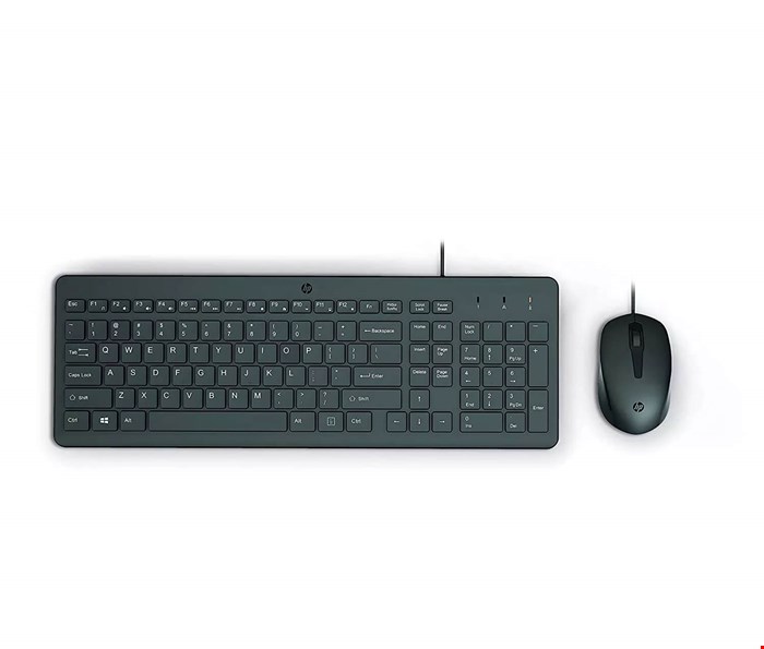 HP 150 wired keyboard & mouse | کیبورد و موس hp مدل ۱۵۰ | کیبرد و موس اچ پی 150
