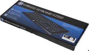 k2500 Hp wireless keyboard | کیبورد بدون سیم k2500 اچ پی | کیبورد بیسم اچ پی مدل k2500 | کیبورد وایرلس hp مدل k2500
