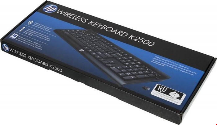 k2500 Hp wireless keyboard | کیبورد بدون سیم k2500 اچ پی | کیبورد بیسم اچ پی مدل k2500 | کیبورد وایرلس hp مدل k2500
