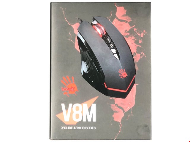 موس مخصوص بازی A4TECH مدل V8m|موس گیمینگ ای فورتک مدل v8|A4TECH mouse V8m