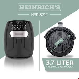 سرخ کن هنریچ  3.7 لیتر مدل Heinrich's HFR 8212    | برند آلمان