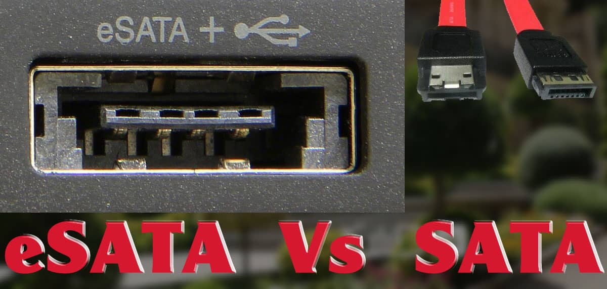 تفاوت sata و esata