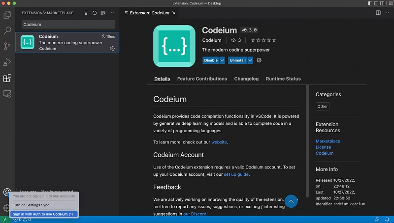 هوش مصنوعی codeium