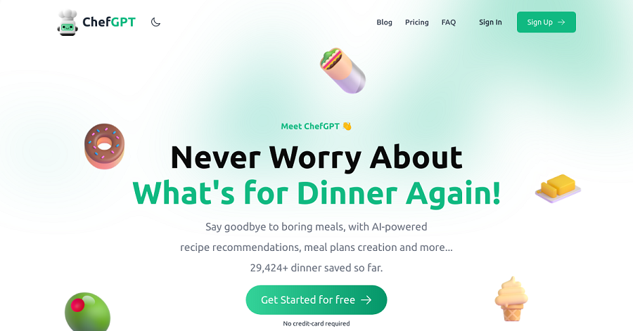 آشپزی با سایت هوش مصنوعی chefgpt.xyz