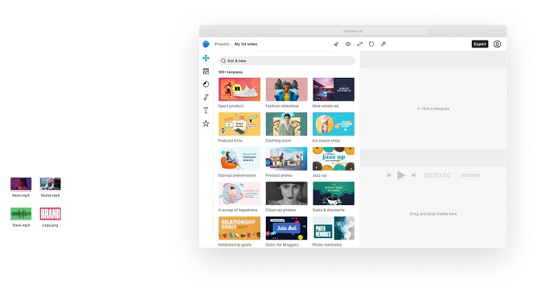 تبدیل متن به ویدیو با هوش مصنوعی invideo.io