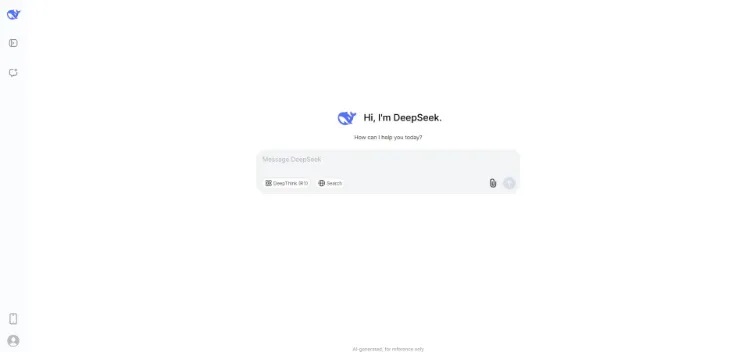نسخ وب هوش مصنوعی deepseek